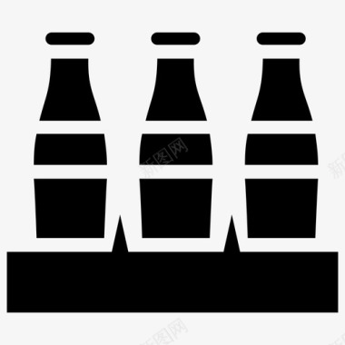 瓶子瓶子容器瓶架图标图标