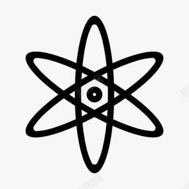 原子生物化学图标图标
