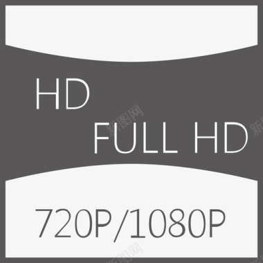 720P HD图标
