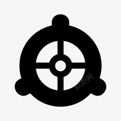 螺旋齿轮齿轮机械螺旋桨图标高清图片