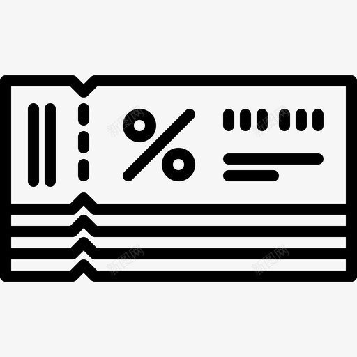 优惠券折扣百分比图标svg_新图网 https://ixintu.com 优惠券 商店1 折扣 百分比 购买 销售