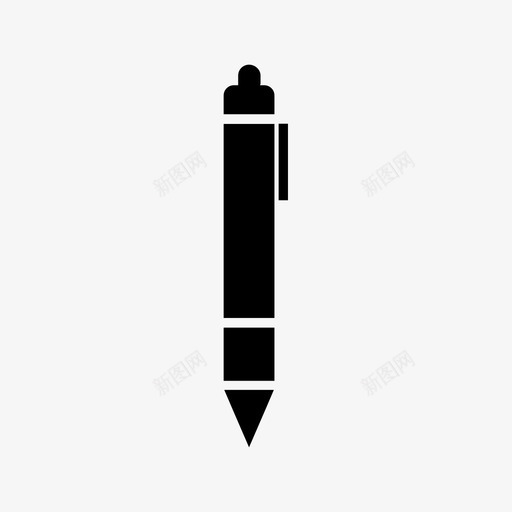 钢笔画笔签名图标svg_新图网 https://ixintu.com 书写 画笔 签名 钢笔