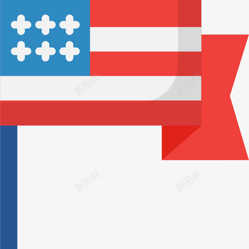 UnitedStates4thofjuly3flat图标svg_新图网 https://ixintu.com UnitedStates4thofjuly3flat