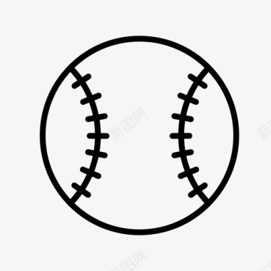棒球运动运动装备图标图标