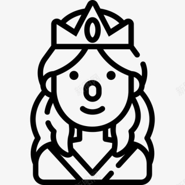 女王皇室5直系图标图标