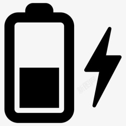 充电指示电池充电充电能量图标高清图片