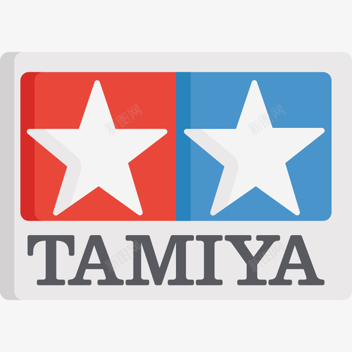 Tamiya电子游戏标识扁平图标svg_新图网 https://ixintu.com Tamiya 扁平 电子游戏标识