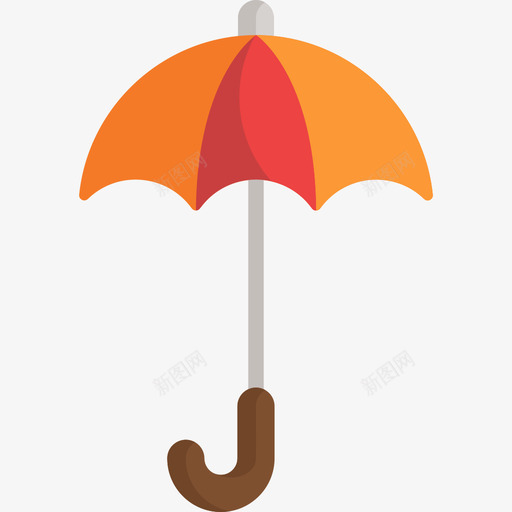 雨伞英格兰5号扁平图标svg_新图网 https://ixintu.com 扁平 英格兰5号 雨伞