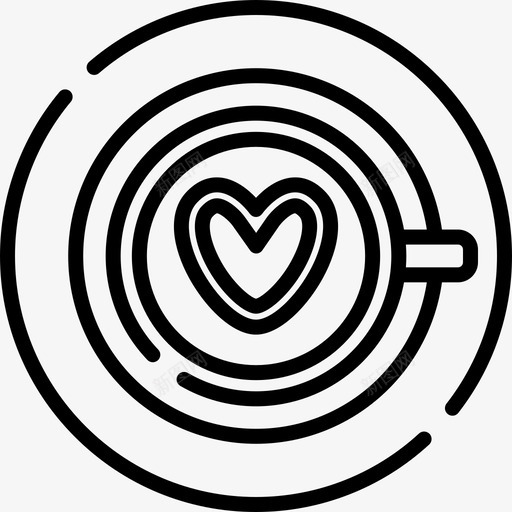 咖啡咖啡店25直线型图标svg_新图网 https://ixintu.com 咖啡 咖啡店25 直线型