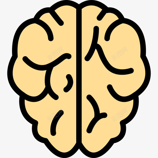 大脑教育42线性颜色图标svg_新图网 https://ixintu.com 大脑 教育42 线性颜色