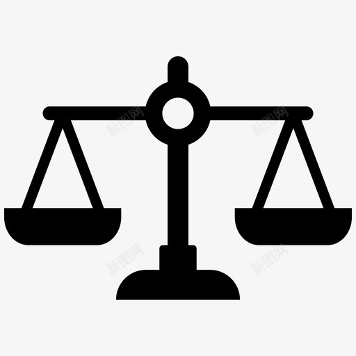 天平天平秤定律图标svg_新图网 https://ixintu.com 商务套装2第2部分 天平 天平秤 定律 秤 重量