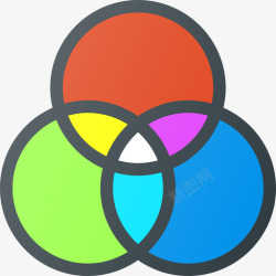 RGB32Rgb32线性颜色图标高清图片