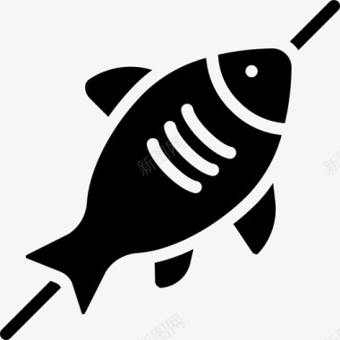 鱼美食2填充图标图标