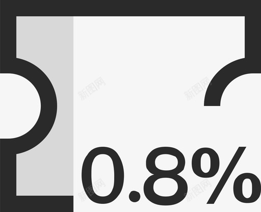 加息券0.8%svg_新图网 https://ixintu.com 加息券0.8%