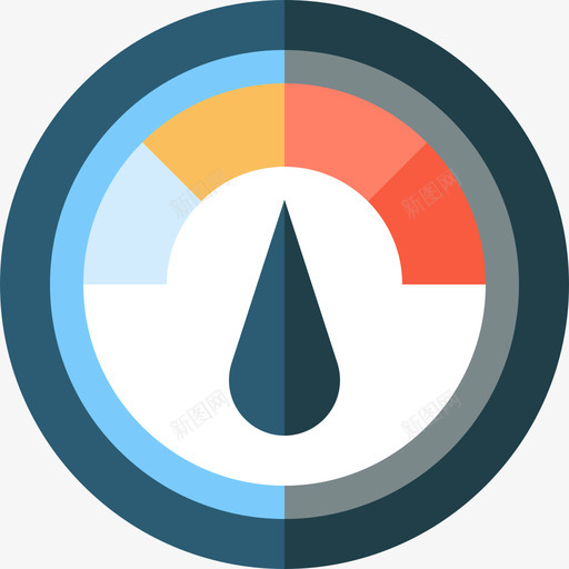 车速表营销seo6扁平图标svg_新图网 https://ixintu.com 扁平 营销seo6 车速表