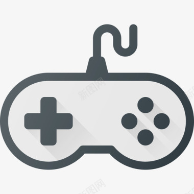 游戏板视频游戏4线性颜色图标图标