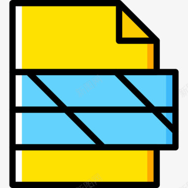 25号黄色锉刀图标图标
