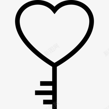 钥匙爱情浪漫5直系图标图标