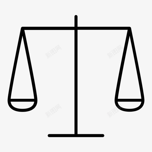 平衡公正法律图标svg_新图网 https://ixintu.com 公正 平衡 法律 规模 财务 风险分析