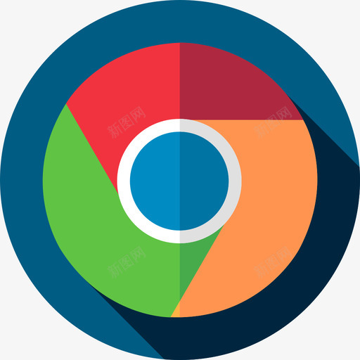 Chrome3平板浏览器图标svg_新图网 https://ixintu.com Chrome3平板浏览器