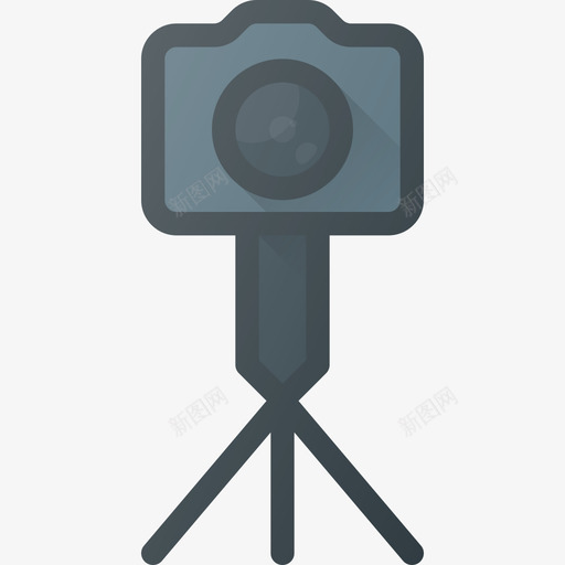 相机支架摄影图像3线性颜色图标svg_新图网 https://ixintu.com 摄影图像3 相机支架 线性颜色