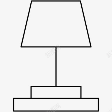 台灯日常用品图标图标