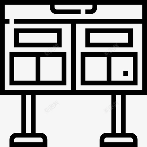 记分牌篮球8分直线图标svg_新图网 https://ixintu.com 直线 篮球8分 记分牌