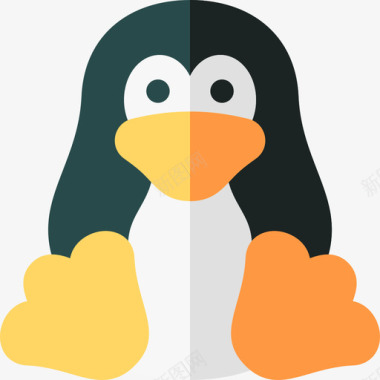 Linux浏览器4平面图标图标