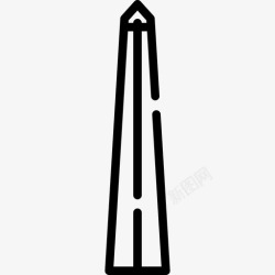 布宜诺斯艾利斯方尖碑布宜诺斯艾利斯方尖碑纪念碑12直线图标高清图片