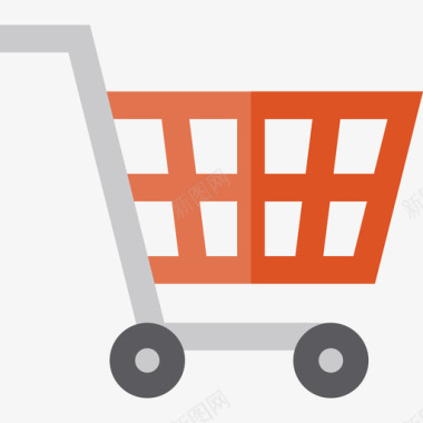 购物车购物商业2扁平图标图标