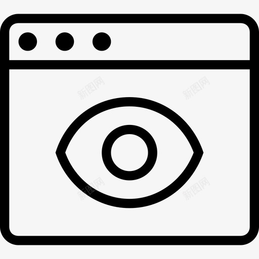 浏览器搜索引擎优化营销业务财务3线性图标svg_新图网 https://ixintu.com 搜索引擎优化营销业务财务3 浏览器 线性
