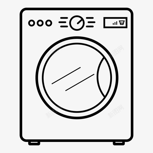 采购产品洗衣机电器衣服清洁剂图标svg_新图网 https://ixintu.com 服装加工 洗衣机 电器 衣服清洁剂 衣服滚筒 采购产品洗衣机
