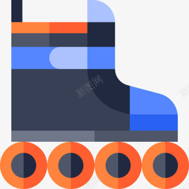 溜冰鞋滑板5平底图标图标