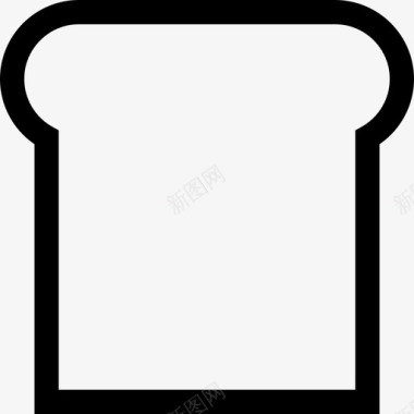 烤面包面包店5直系图标图标