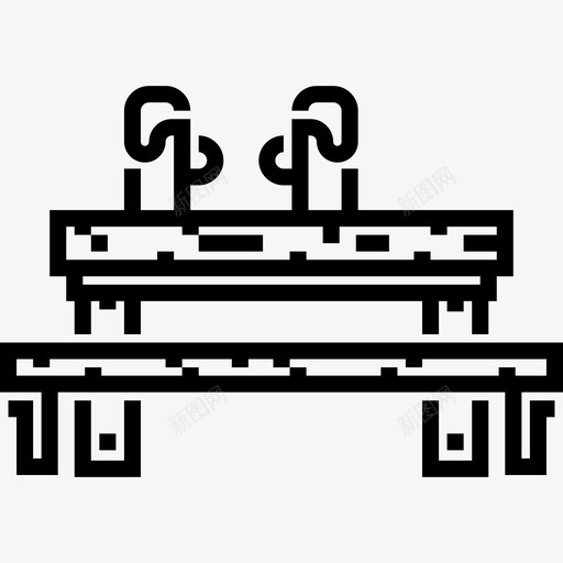 长凳啤酒节13直线型图标svg_新图网 https://ixintu.com 啤酒节13 直线型 长凳