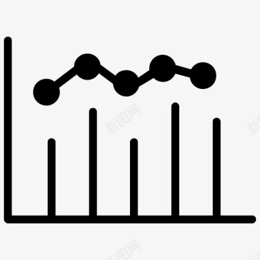 业务分析条形图数据可视化图标图标