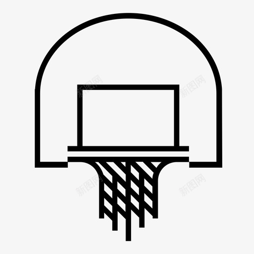 篮球打球操场图标svg_新图网 https://ixintu.com 打球 操场 篮球 运动
