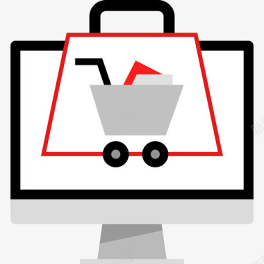 网上购物搜索引擎优化营销11持平图标图标