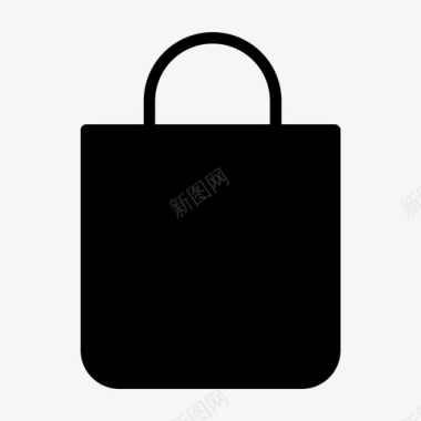 包购物袋基本图标图标