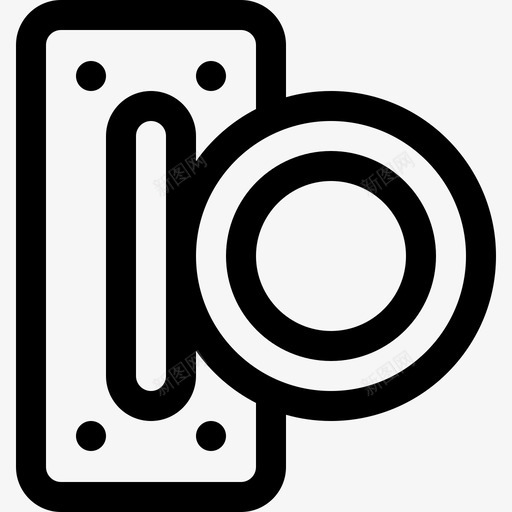 老虎机拱廊中心6直线型图标svg_新图网 https://ixintu.com 拱廊中心6 直线型 老虎机