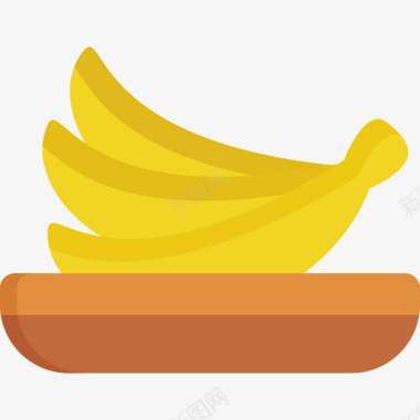 香蕉早餐10平的图标图标