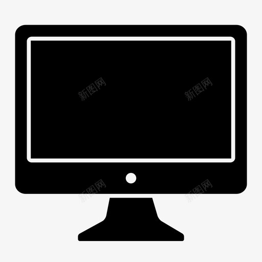 显示器电视技术图标svg_新图网 https://ixintu.com imac mac pc 其他 屏幕 技术 显示器 电脑 电视