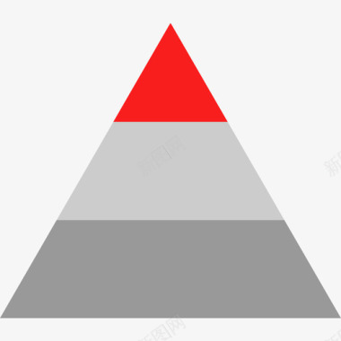 金字塔图图表和图表10平面图图标图标