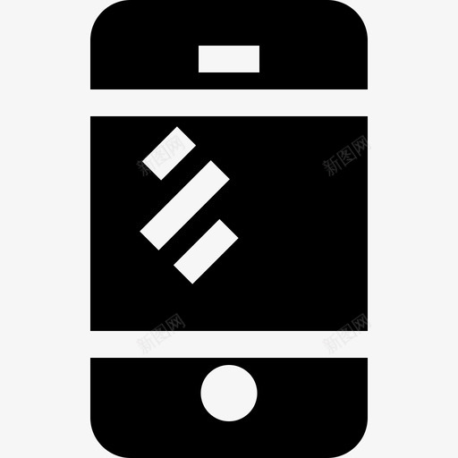 Iphone智能设备12已填充图标svg_新图网 https://ixintu.com Iphone 已填充 智能设备12