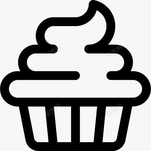 纸杯蛋糕英格兰3直系图标svg_新图网 https://ixintu.com 直系 纸杯蛋糕 英格兰3