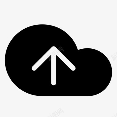 云上传驱动器服务器图标图标
