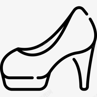 高跟鞋单身2直系图标图标