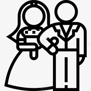 圣经婚礼29直系图标图标