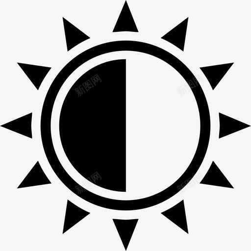 亮度照相机黑暗图标svg_新图网 https://ixintu.com 亮度 太阳 照明 照相机 黑暗