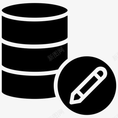 编辑数据库数据库编辑器数据库软件图标图标